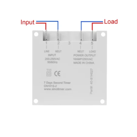 220v Ac digital timer wiring diagram