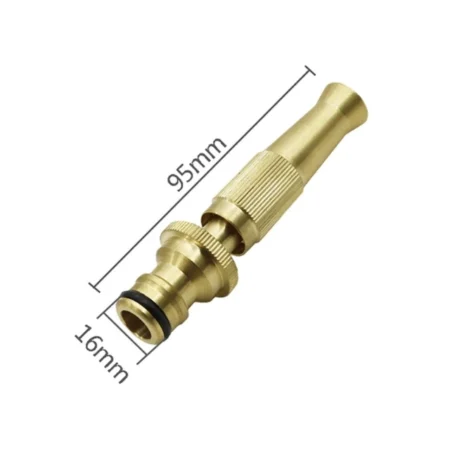 brass adjustable nozzle dimensions