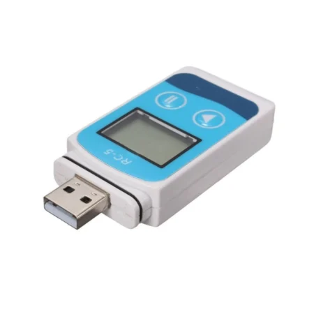 Elitech RC 5 temperature data logger close view