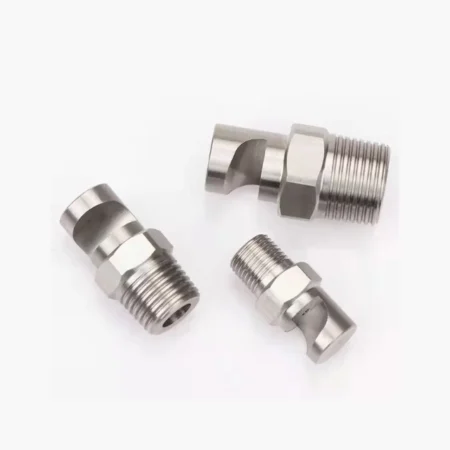 stainless steel wide angle nozzle