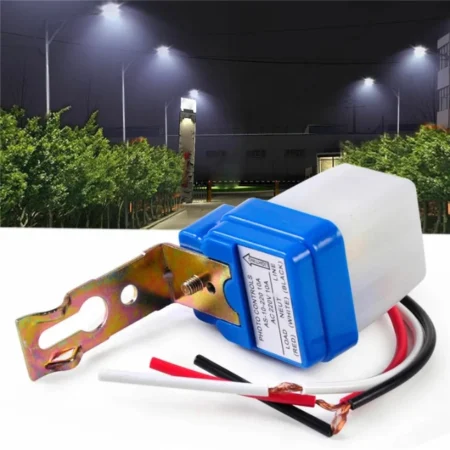 Automatic AC 220V Street Light Switch in operation