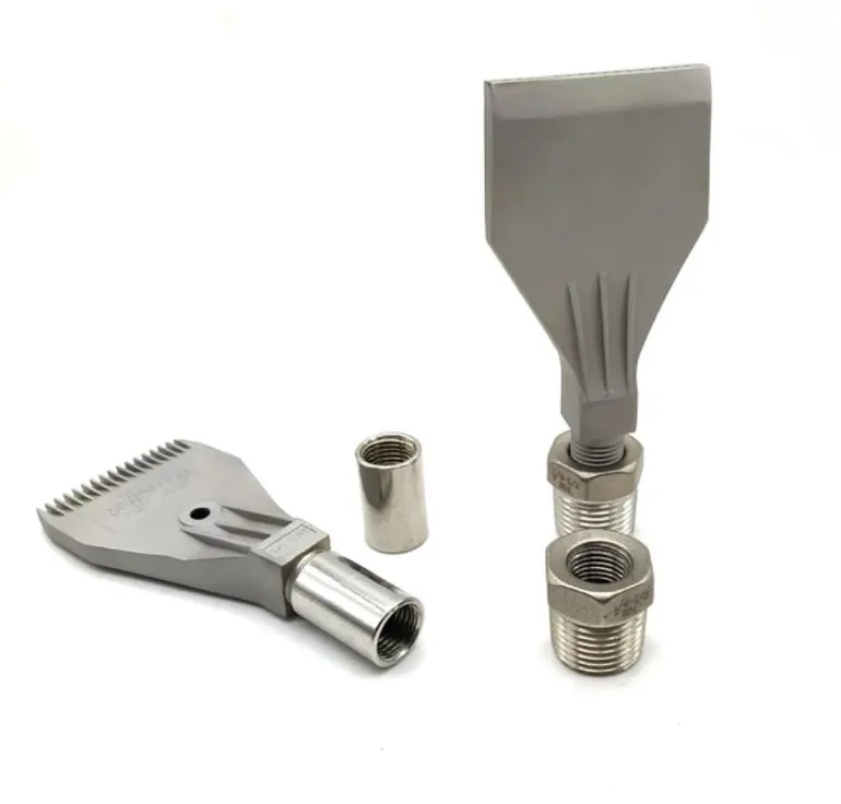 stainless steel WindJet Air Knife Flat Fan Nozzle for drying, Blow-off and cleaning