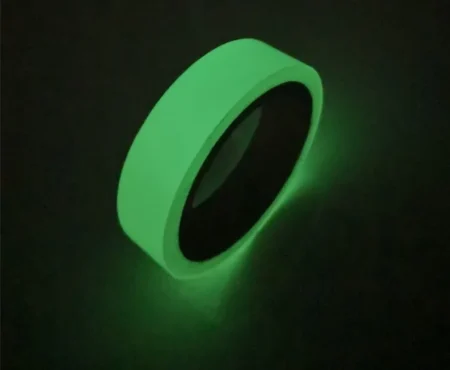 front view of green Glow Tape - Luminous Tape in the Dark