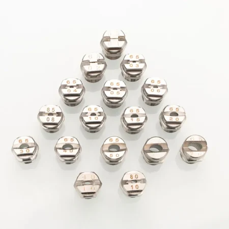 front view of Stainless Steel 304 Flat Fan Spray Nozzles