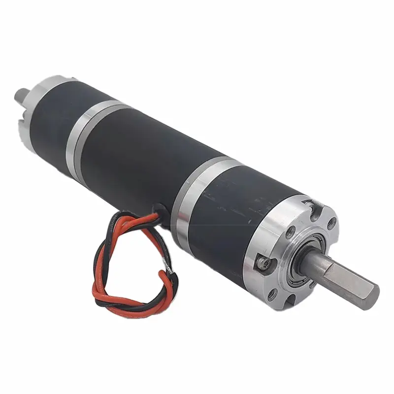 front view of 36mm Double Shaft Planetary Gear Motor 36GP-36ZY-D DC 12V 100RPM Brush Type IP55